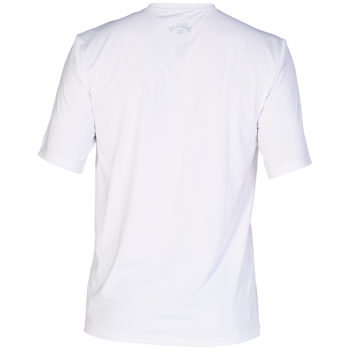 Billabong All Day Wave Loose Fit Short Sleeve Surf Shirt White