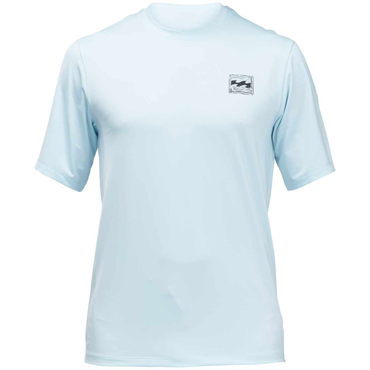 Billabong Crayon Wave Loose Fit Short Sleeve Surf Shirt Coastal