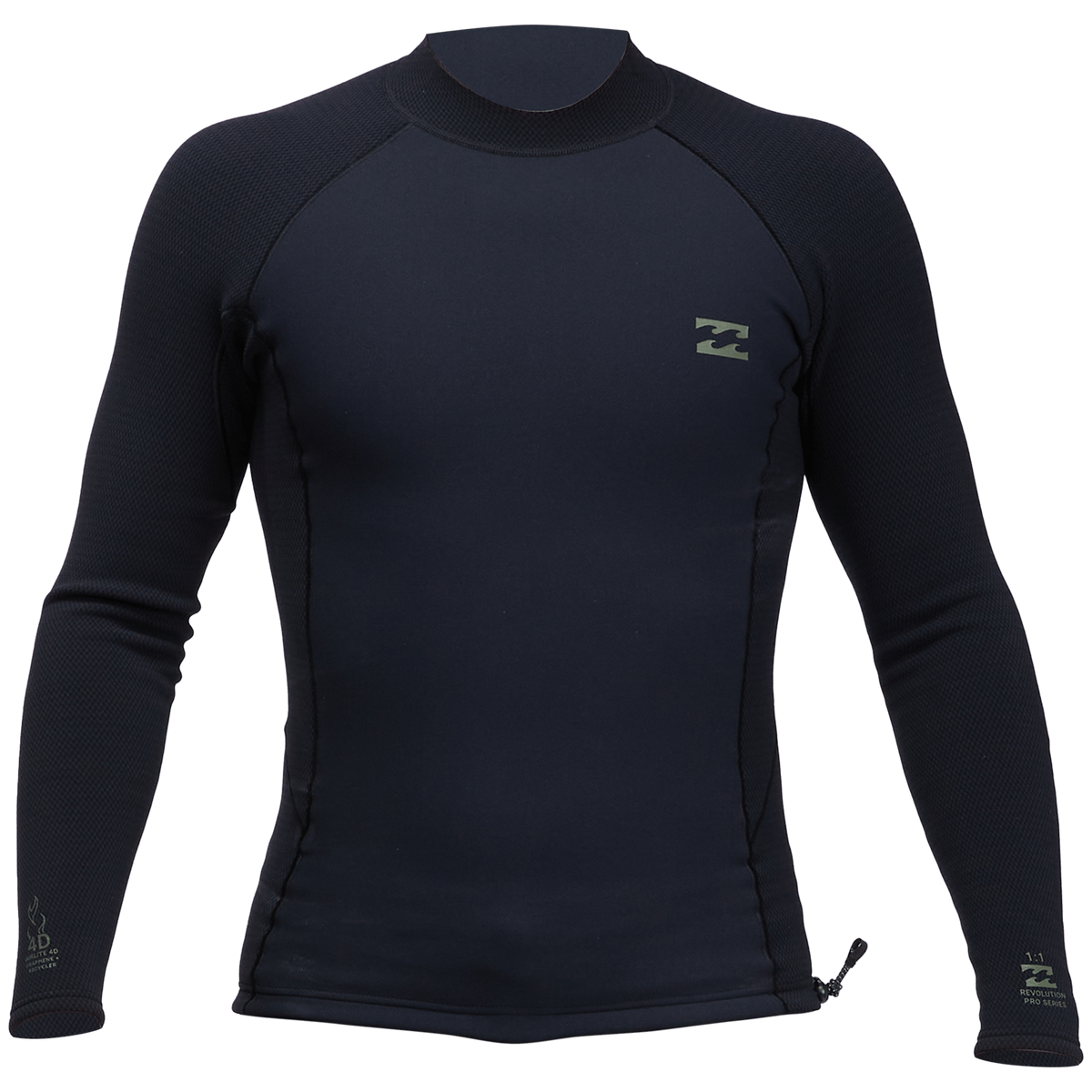 Billabong 1mm Revolution Pro Long Sleeve Wetsuit Jacket Black