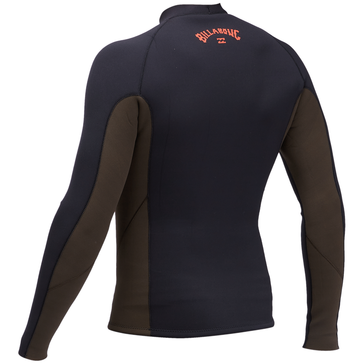 Billabong 2mm Revolution Interchange Wetsuit Jacket Black Coffe