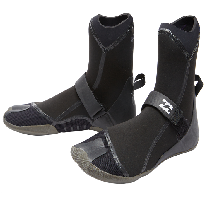 Billabong 3mm Furnace Hidden Split Wetsuit Boots Black