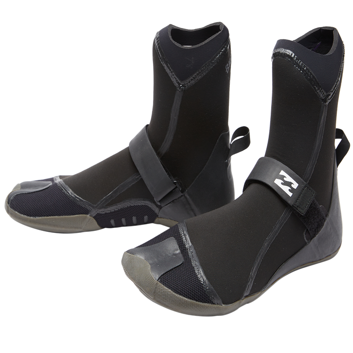 Billabong 3mm Furnace Hidden Split Wetsuit Boots Black