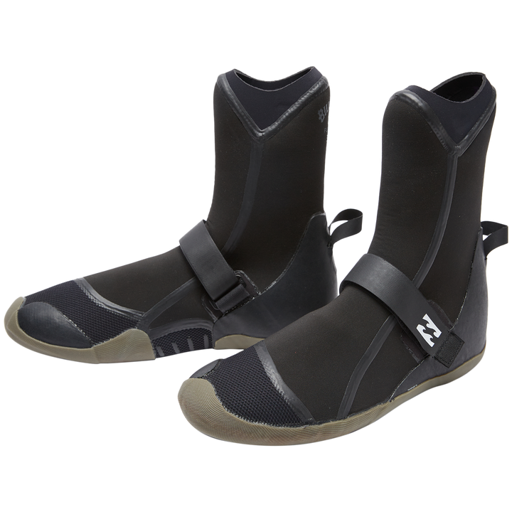 Billabong 5mm Furnace Round Toe Wetsuit Boots Black