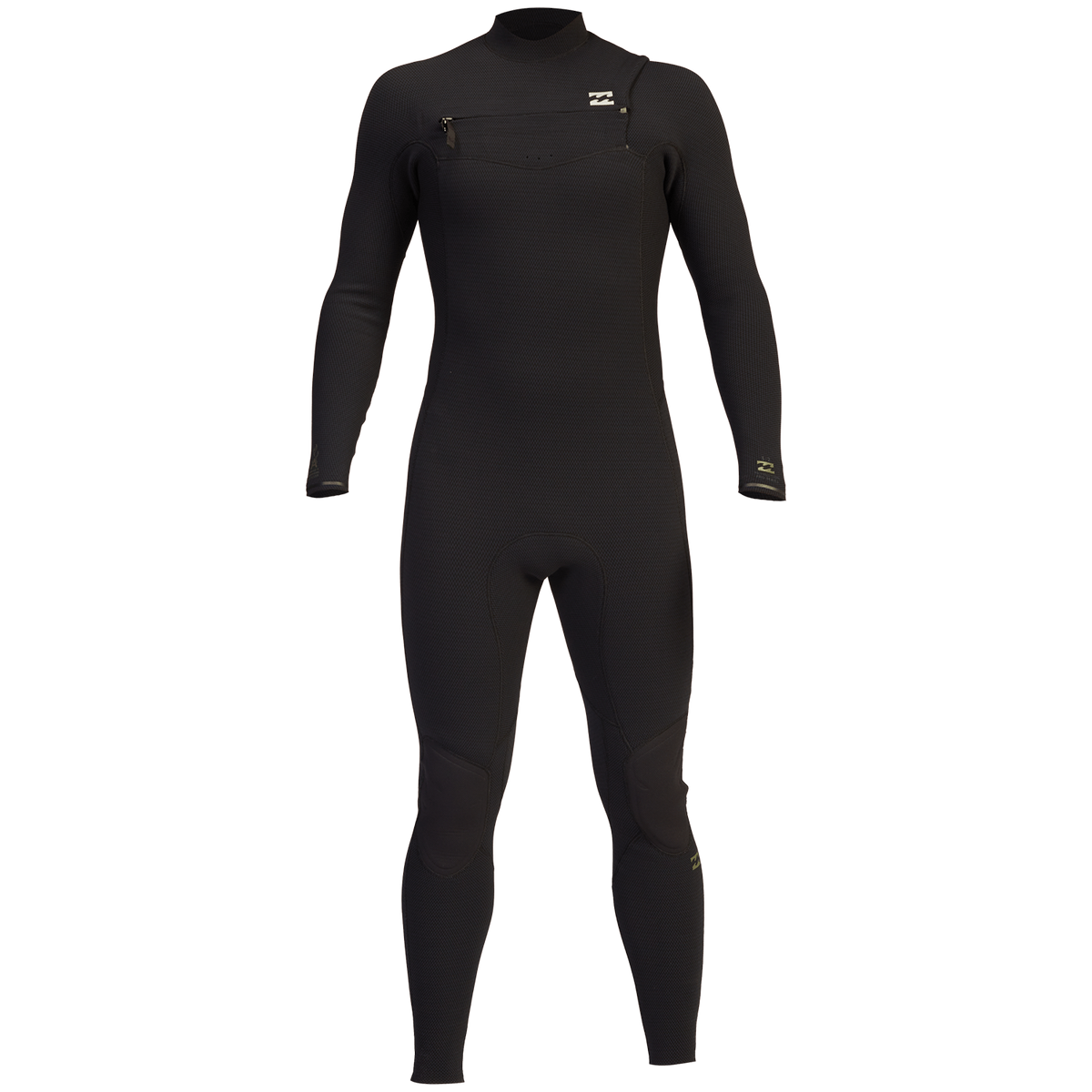 Billabong 4/3 Revolution Pro Chest Zip Wetsuit Black Olive