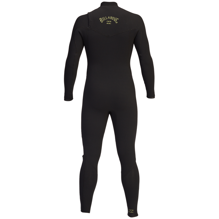 Billabong 4/3 Revolution Pro Chest Zip Wetsuit Black Olive