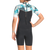 Roxy 2/2 Syncro Short Sleeve Back Zip Quicklock Springsuit - Girls' Black/Pale Coral/Butter