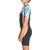 Roxy 2/2 Syncro Short Sleeve Back Zip Quicklock Springsuit - Girls' Black/Pale Coral/Butter