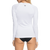 Roxy Essentials Long Sleeve Zipped 2 Rashguard - Women's Bright White