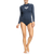 Roxy Whole Hearted Long Sleeve Rashguard - Women's Mood Indigo