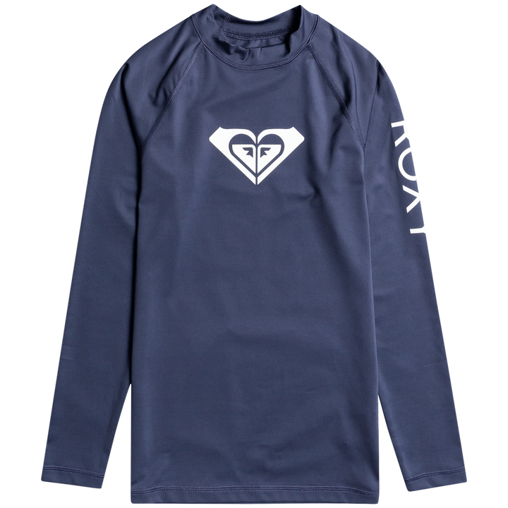 Roxy Whole Hearted Long Sleeve Rashguard - Women's Mood Indigo