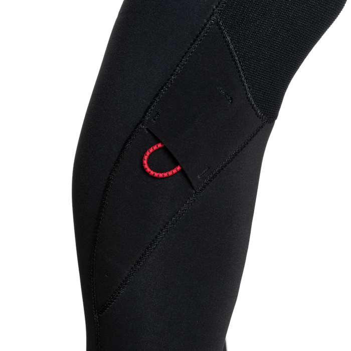 Quiksilver 2/2 Everyday Sessions Short Sleeve Chest Zip Springsuit Black