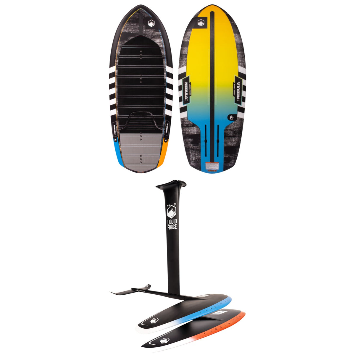 Liquid Force Nebula + Carbon Deluxe Horizon Foil Package 2022