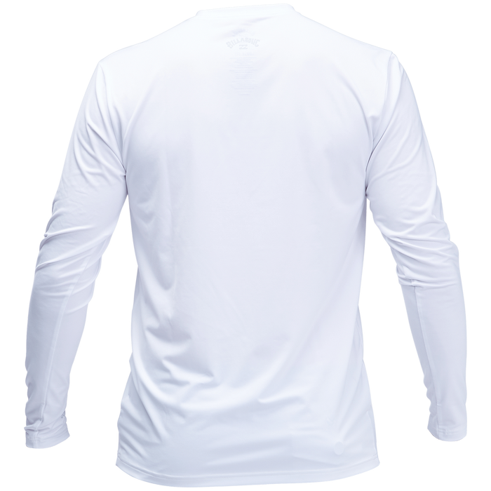 Billabong All Day Wave Loose Fit Long Sleeve Surf Shirt White