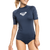 Roxy Whole Hearted Short Sleeve Rashguard - Women's Mood Indigo