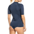 Roxy Whole Hearted Short Sleeve Rashguard - Women's Mood Indigo