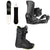 Salomon Super 8 Snowboard + District Snowboard Bindings + Dialogue Focus Boa Snowboard Boots 2021