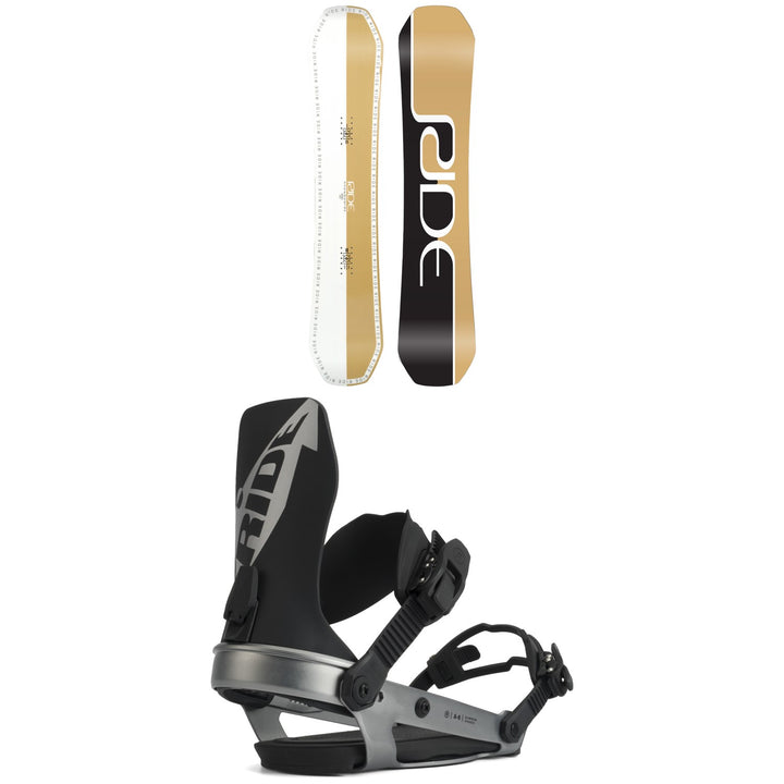 Ride Zero Snowboard + A-6 Snowboard Bindings 2022