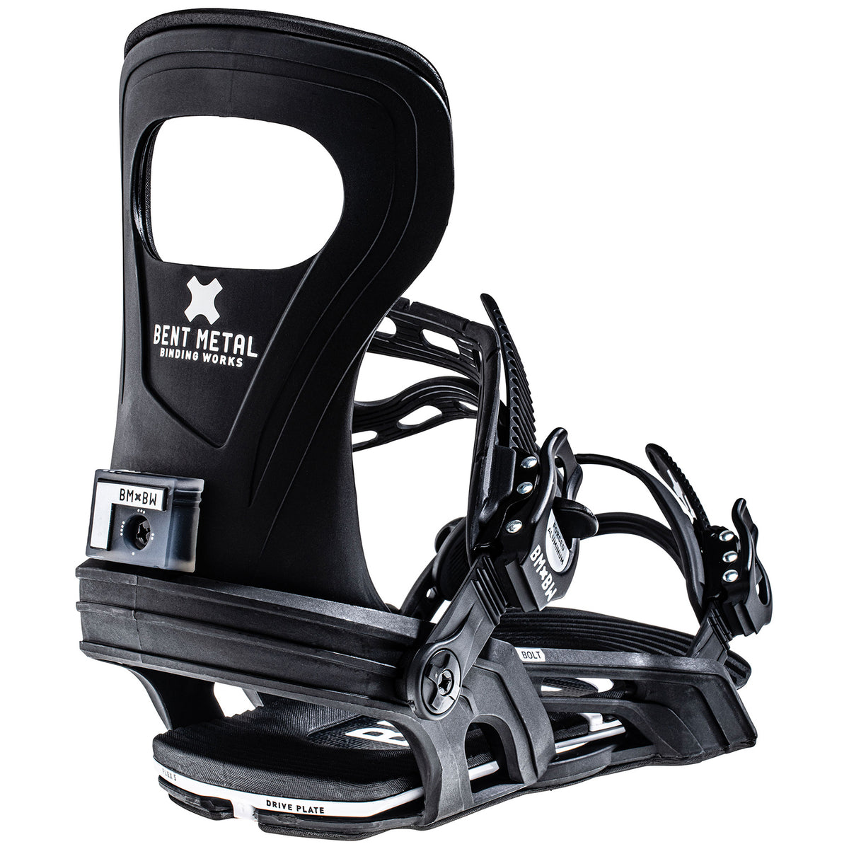 Bent Metal Bolt Snowboard Bindings Black26
