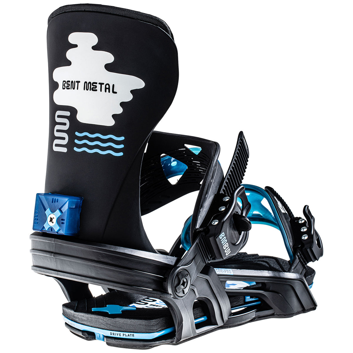Bent Metal Cor-Pro Snowboard Bindings 2022 Black