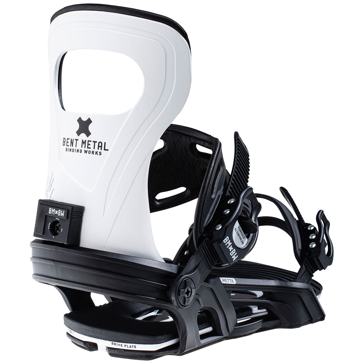 Bent Metal Metta Snowboard Bindings - Women's 2022 White