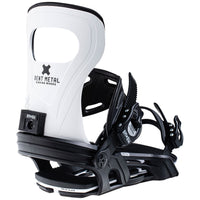 Bent Metal Metta Snowboard Bindings - Women's 2022 White::White