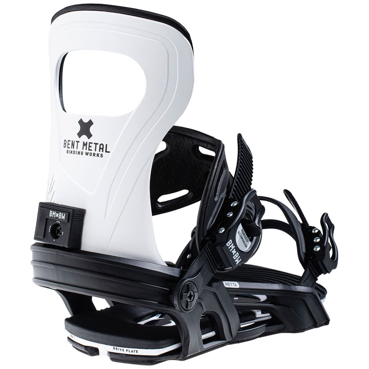 Bent Metal Metta Snowboard Bindings - Women's 2022 White