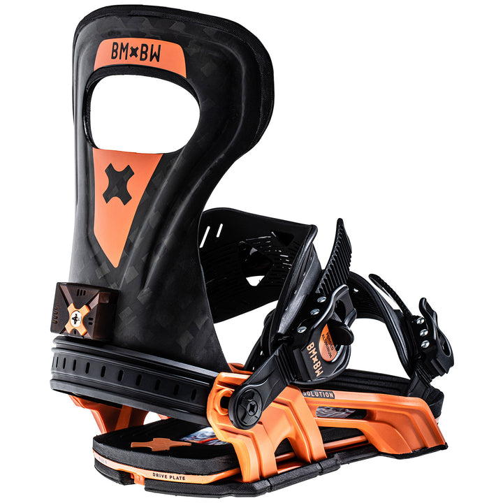 Bent Metal Solution Snowboard Bindings 2022 Orange