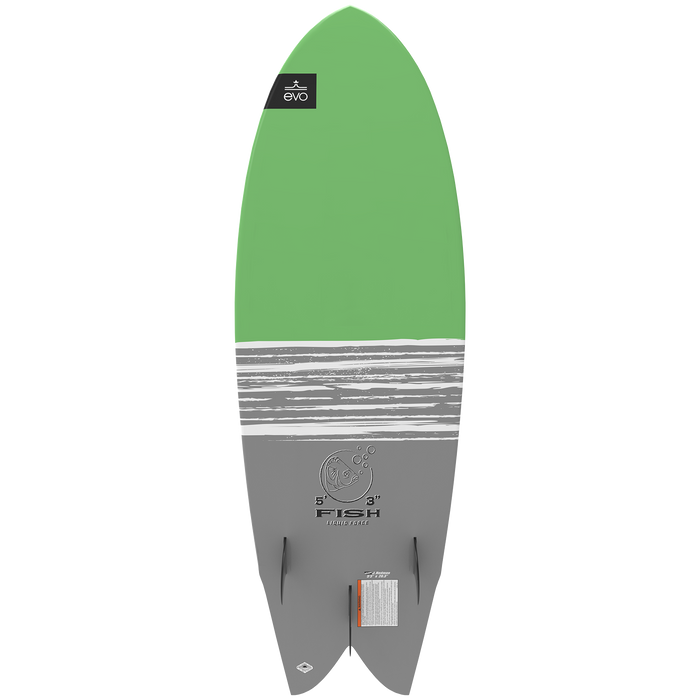 Liquid Force LTD Fish Wakesurf Board + Surf Rope 2021