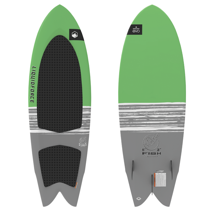 Liquid Force LTD Fish Wakesurf Board + Surf Rope 2021