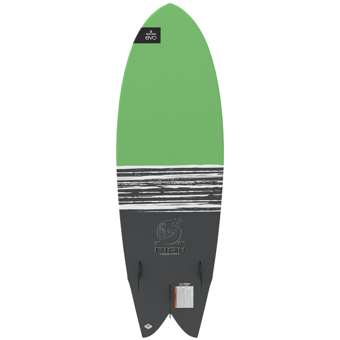 Liquid Force LTD Fish Wakesurf Board + Surf Rope 2021