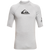 Quiksilver All Time Short Sleeve Rashguard Sleet Heather