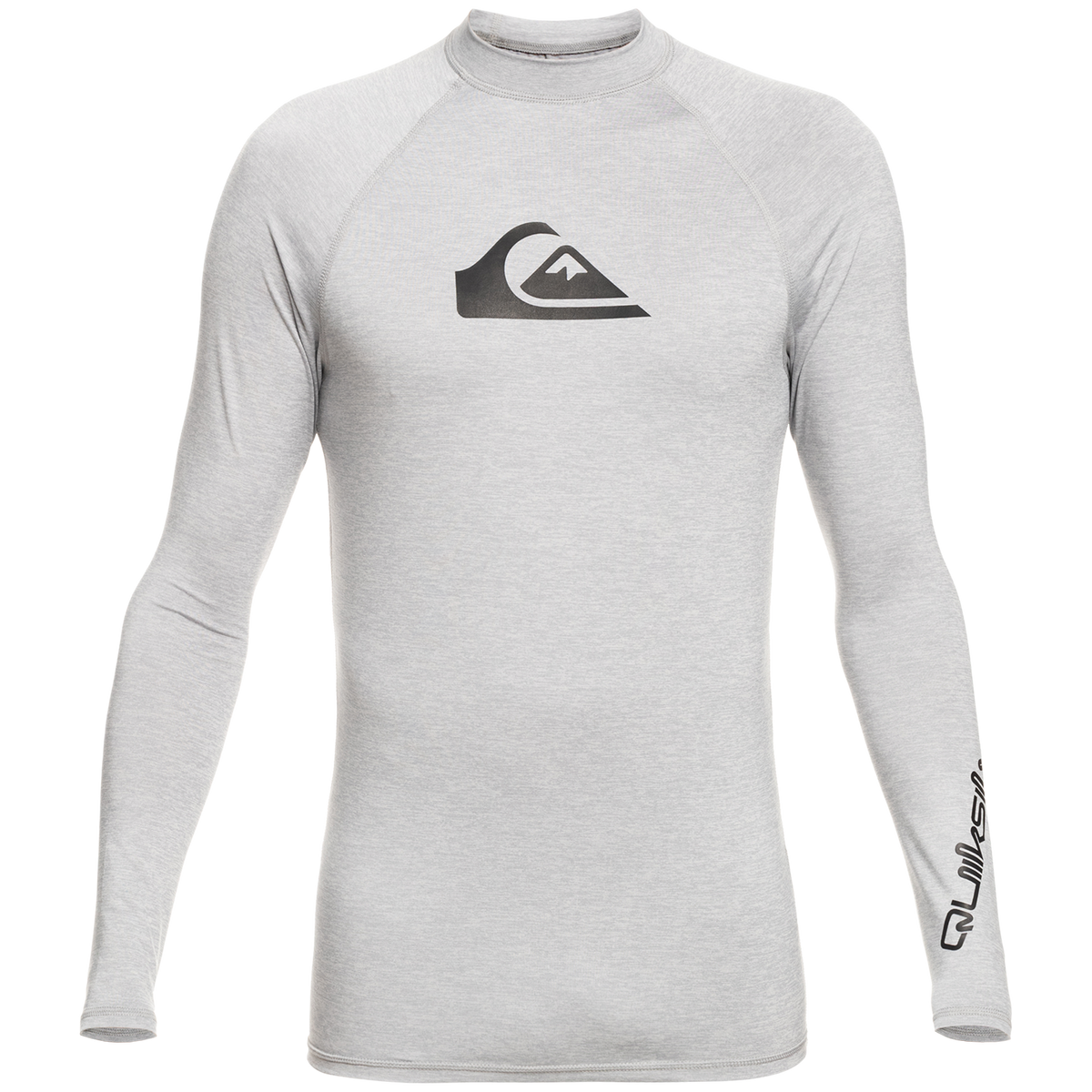 Quiksilver All Time Long Sleeve Rashguard Sleet Heather
