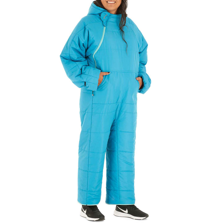 Selk'bag Lite Recycled Sleeping Bag Teal Sunlight