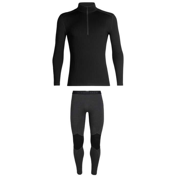 Icebreaker 260 Tech Long Sleeve Half Zip Top + BodyFitZone™ Leggings 2022