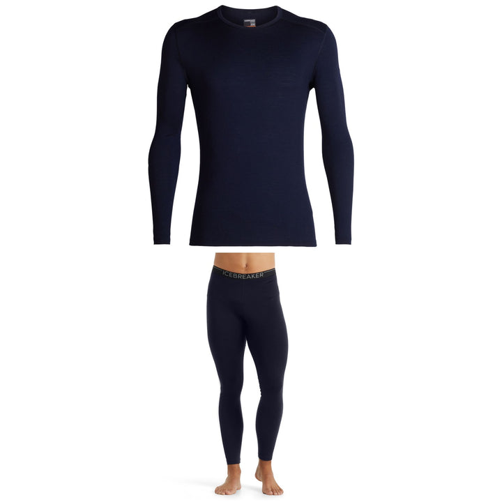 Icebreaker 200 Oasis Long Sleeve Crew Top + Sonebula Leggings 2022