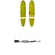JJF by Pyzel Log 8' Surfboard + Dakine John John Florence Kainui 8' Leash