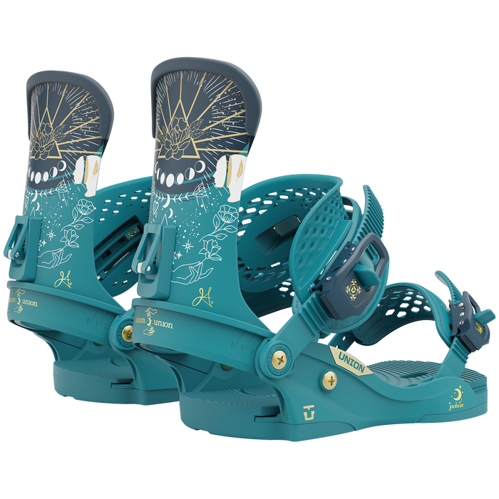 Union Jamie Anderson Snowboard Bindings - Women's 2022 Tahoe Blue