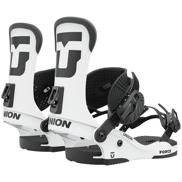Union Force Pro Snowboard Bindings 2022 White