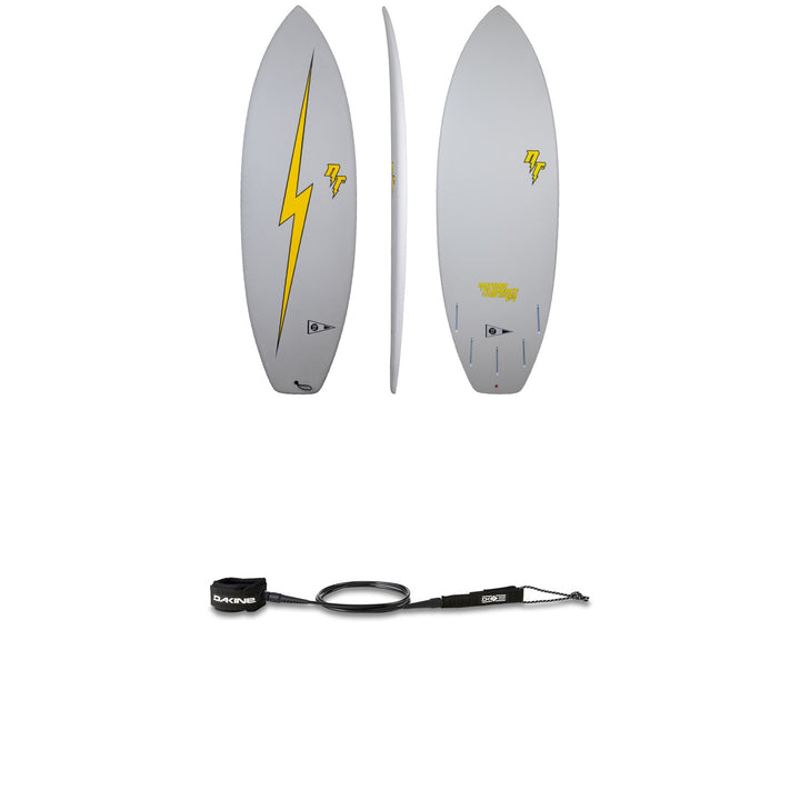 JJF by Pyzel Nathan Florence Pod Racer 5'9" Surfboard + Dakine John John Florence Comp 6' Leash