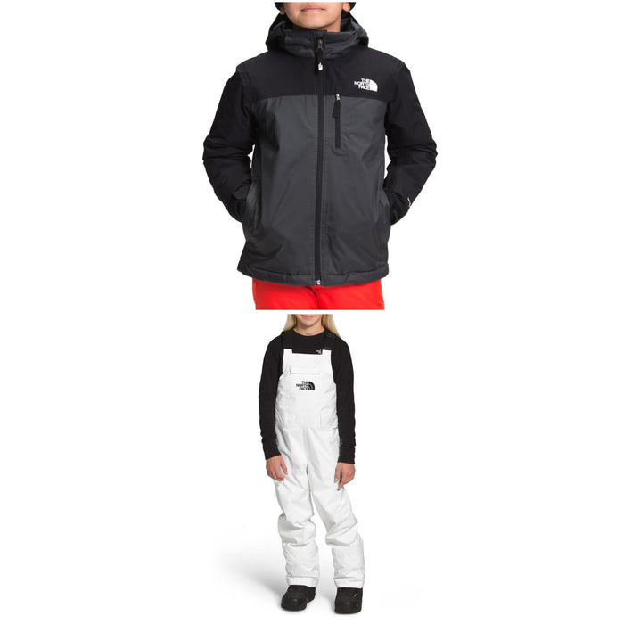 The North Face Snowquest Plus Insulated Jacket + Freedom Insulated Bibs - Kids' 2022