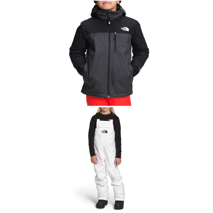 The North Face Snowquest Plus Insulated Jacket + Freedom Insulated Bibs - Kids' 2022