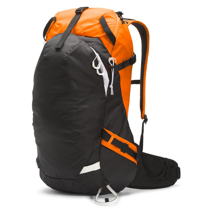 The North Face Snomad 45 Backpack TNF Black/Vivid Orange