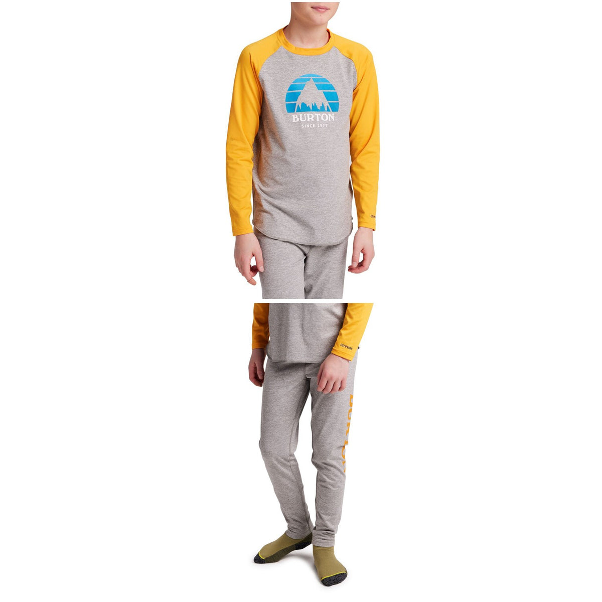 Burton Midweight Base Layer Tech T-Shirt + Pants - Kids' 2022