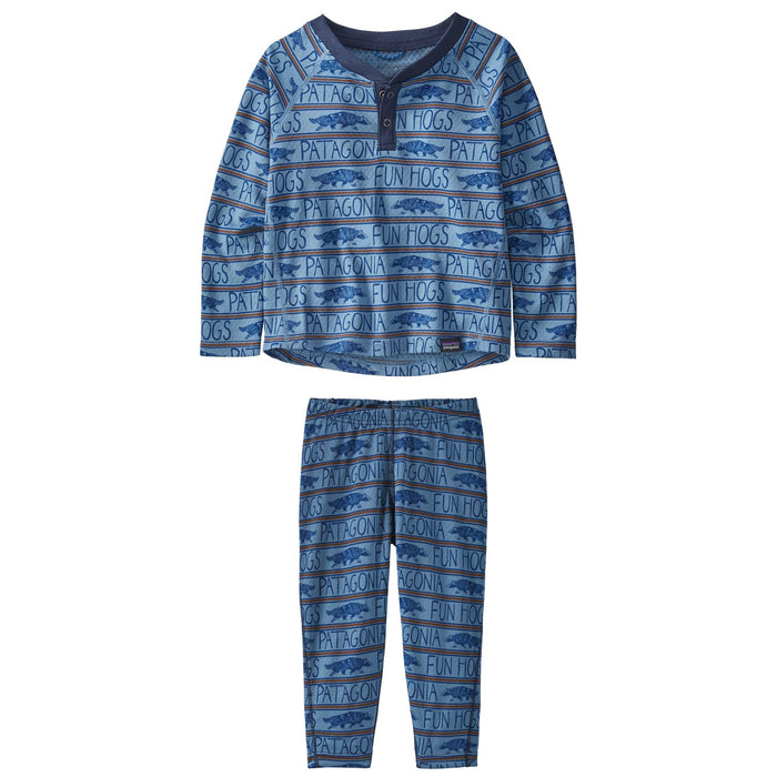 Patagonia Capilene Midweight Henley + Bottom - Infants' 2022