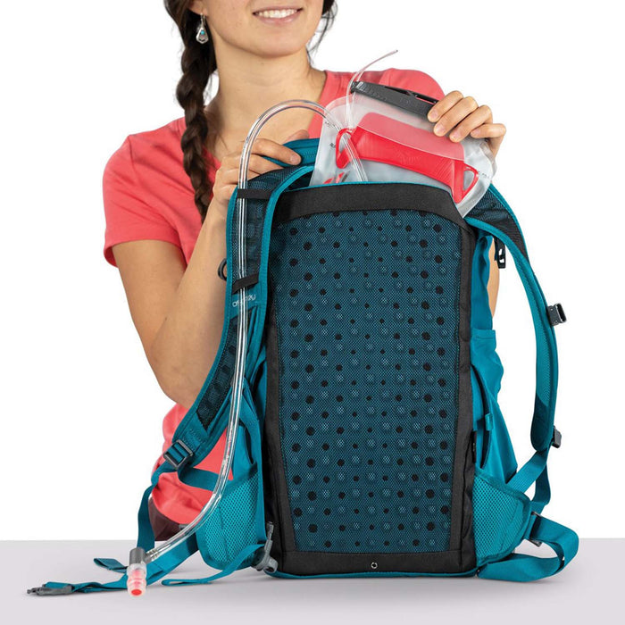 Osprey Skimmer 16 Backpack W/ Res Sapphire Blue