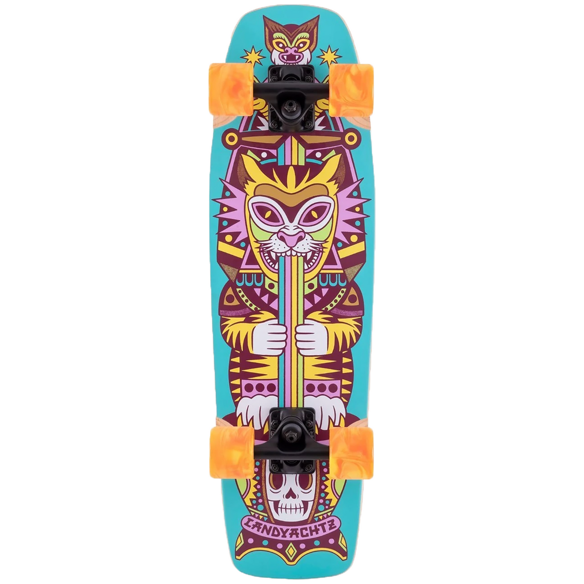 Landyachtz Dinghy Coffin Kitty Cruiser Complete