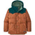 Patagonia Bivy Down Hoodie - Kids' Henna Brown