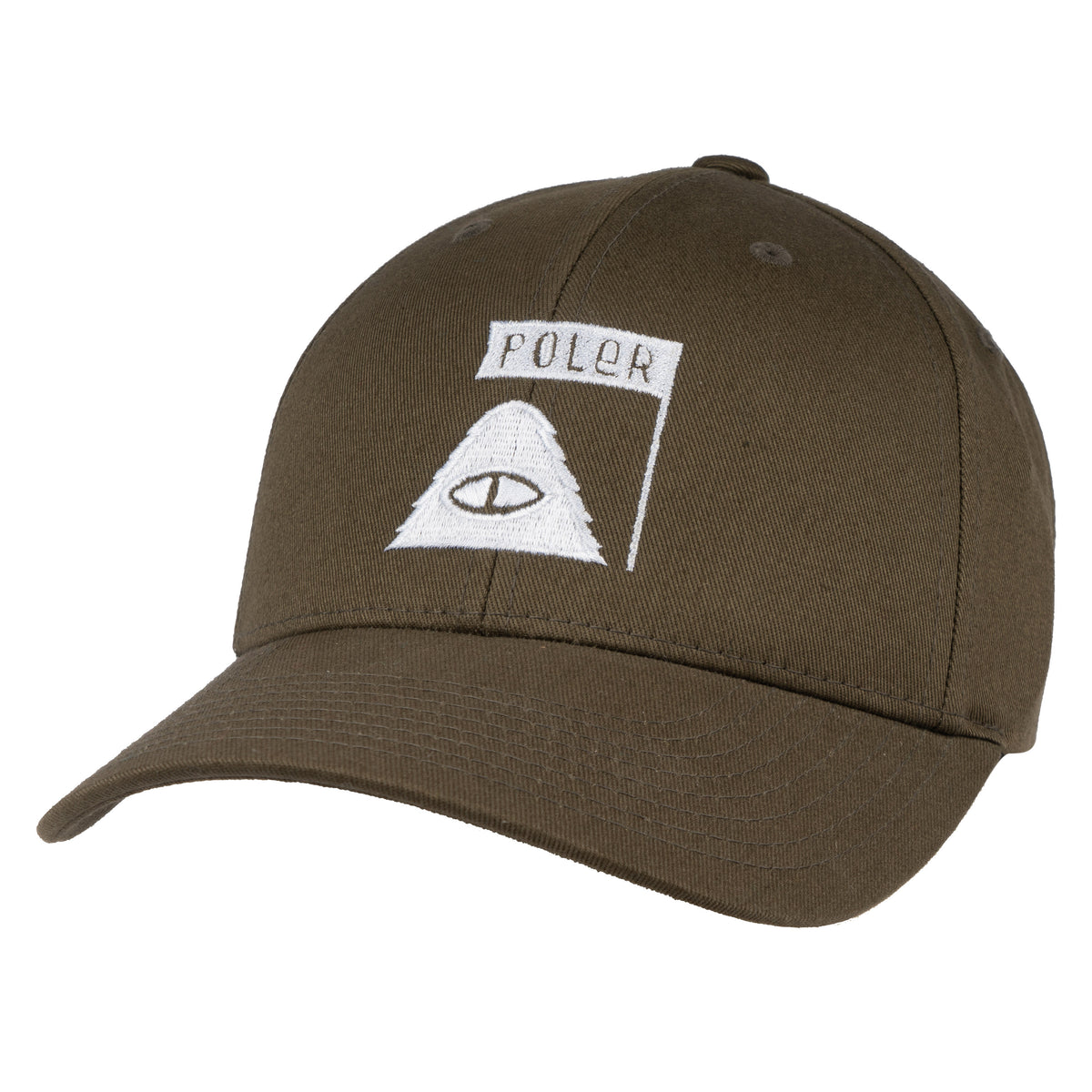 Poler Summit Dad Hat Olive