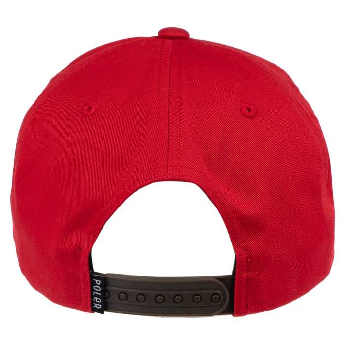 Poler Heavy Vibes Hat Red/Brown