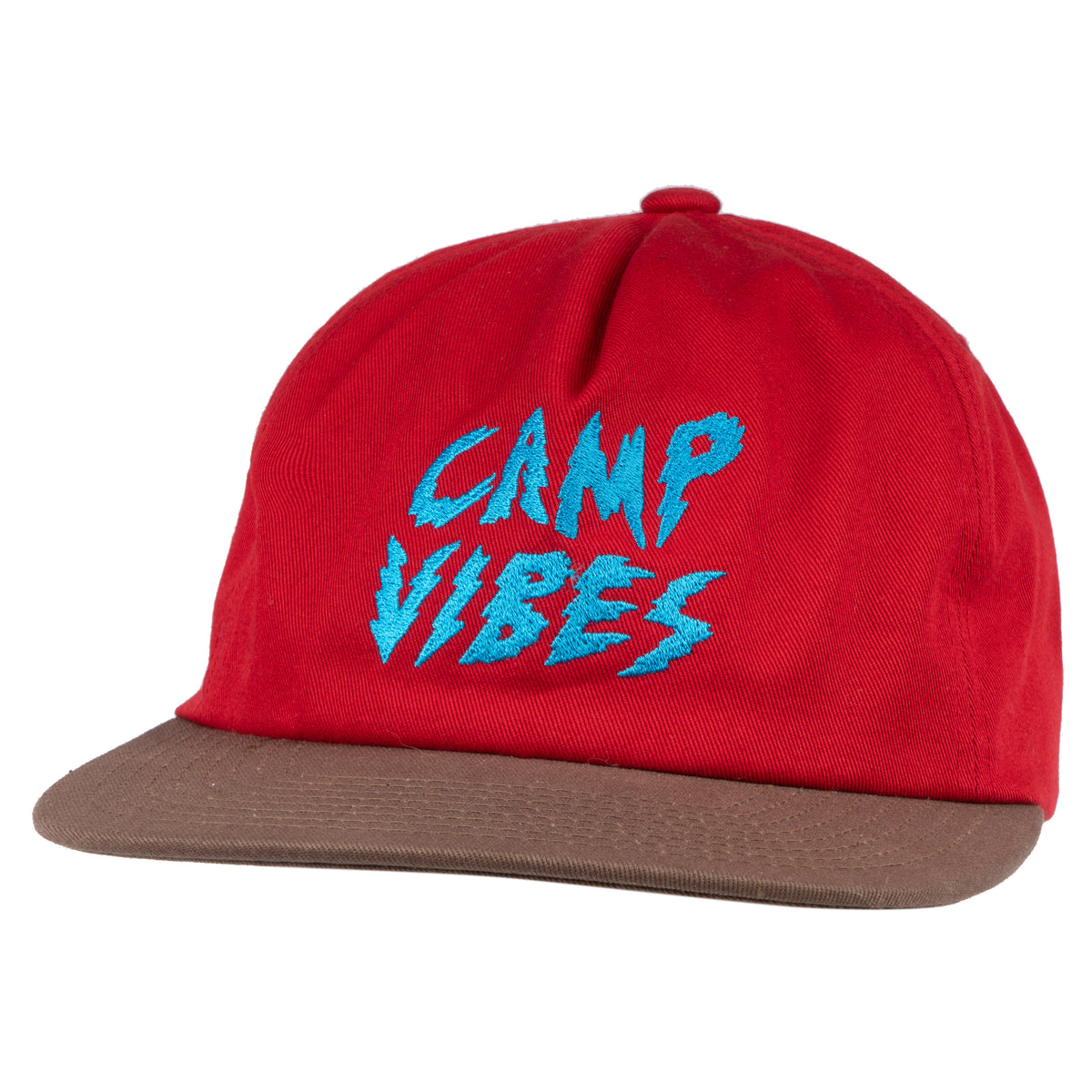 Poler Heavy Vibes Hat Red/Brown